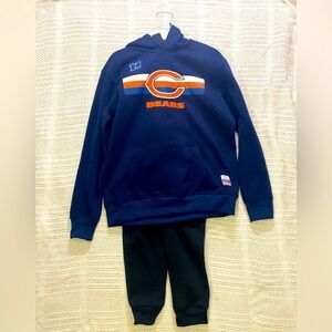 Boys Chicago Bears Sweatshirt/Sweatpants Combo Size 14-16